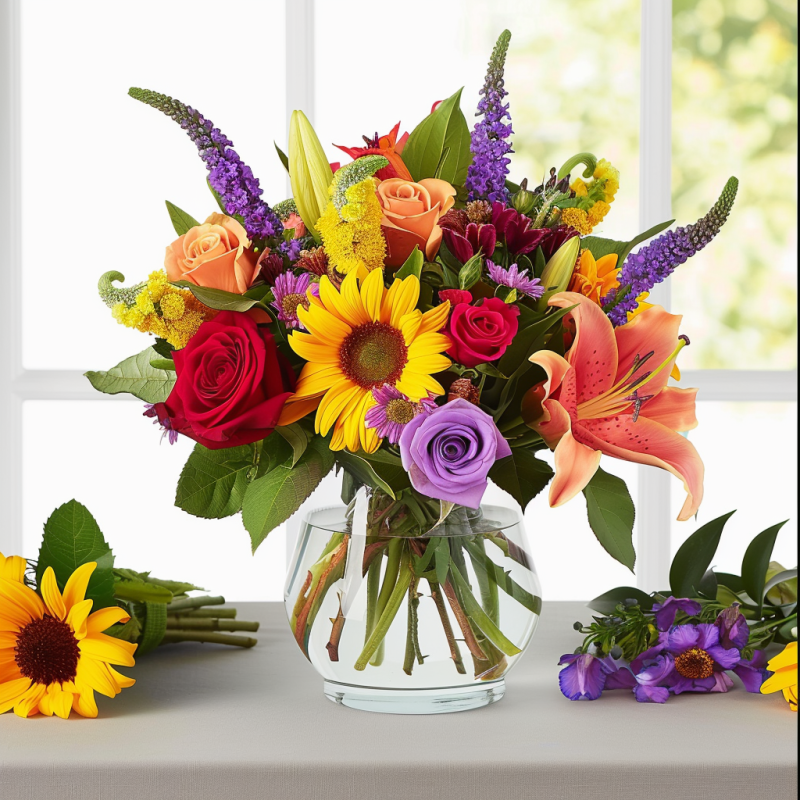 How to write the congratulatory message on the Liverpool pharmacy opening flower basket