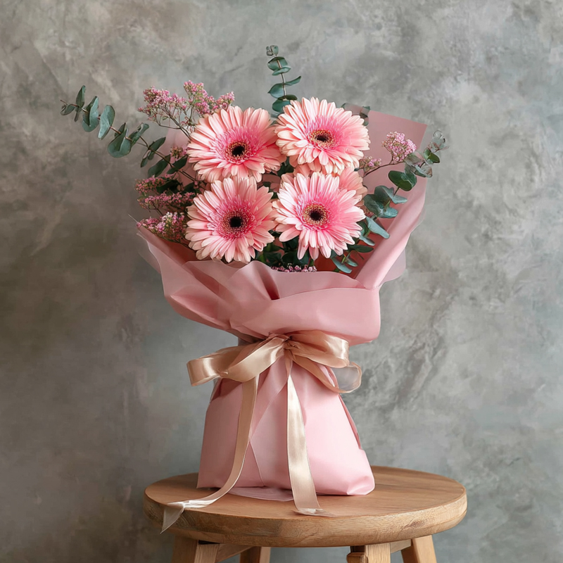 How to write the classic quotations for the opening flower basket of a pharmacy in Pasir Gudang